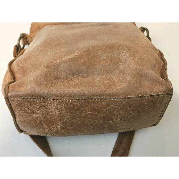 The Sak Crossbody Bag Silverlake Leather Tooled Embossed Brown 11x10x3.5 - Picture 11 of 15